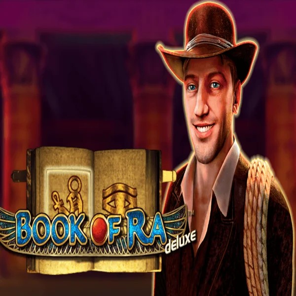 Try Book of Ra Deluxe slot by Novomatic on bigluckycasino.eu.com – logo image