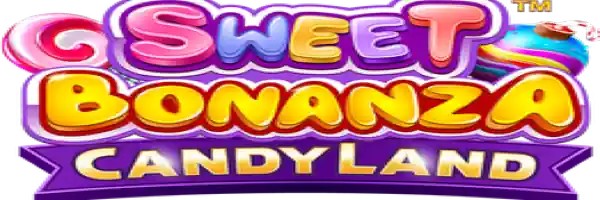 Sweet Bonanza Candy Land Live online game logo by Pragmatic Play on bigluckycasino.eu.com