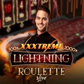XXXtreme Lightning Roulette logo – Live Casino by Evolution at Big Lucky Casino